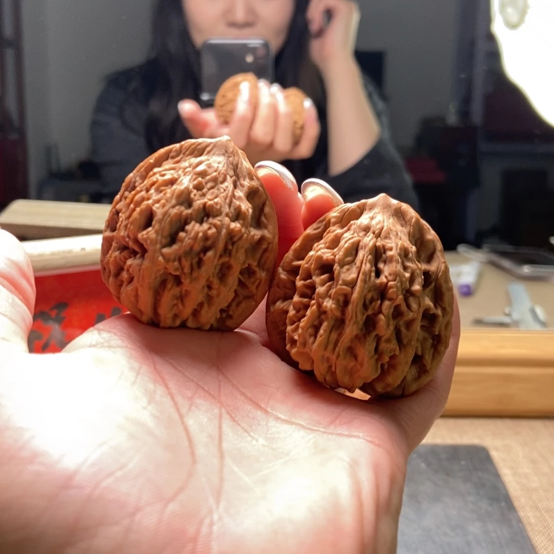 文玩核桃吊坠堂上虎25