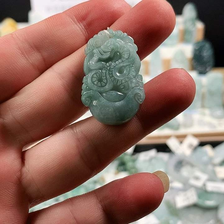吊坠(不含链)未镶嵌翡翠28生肖蛇