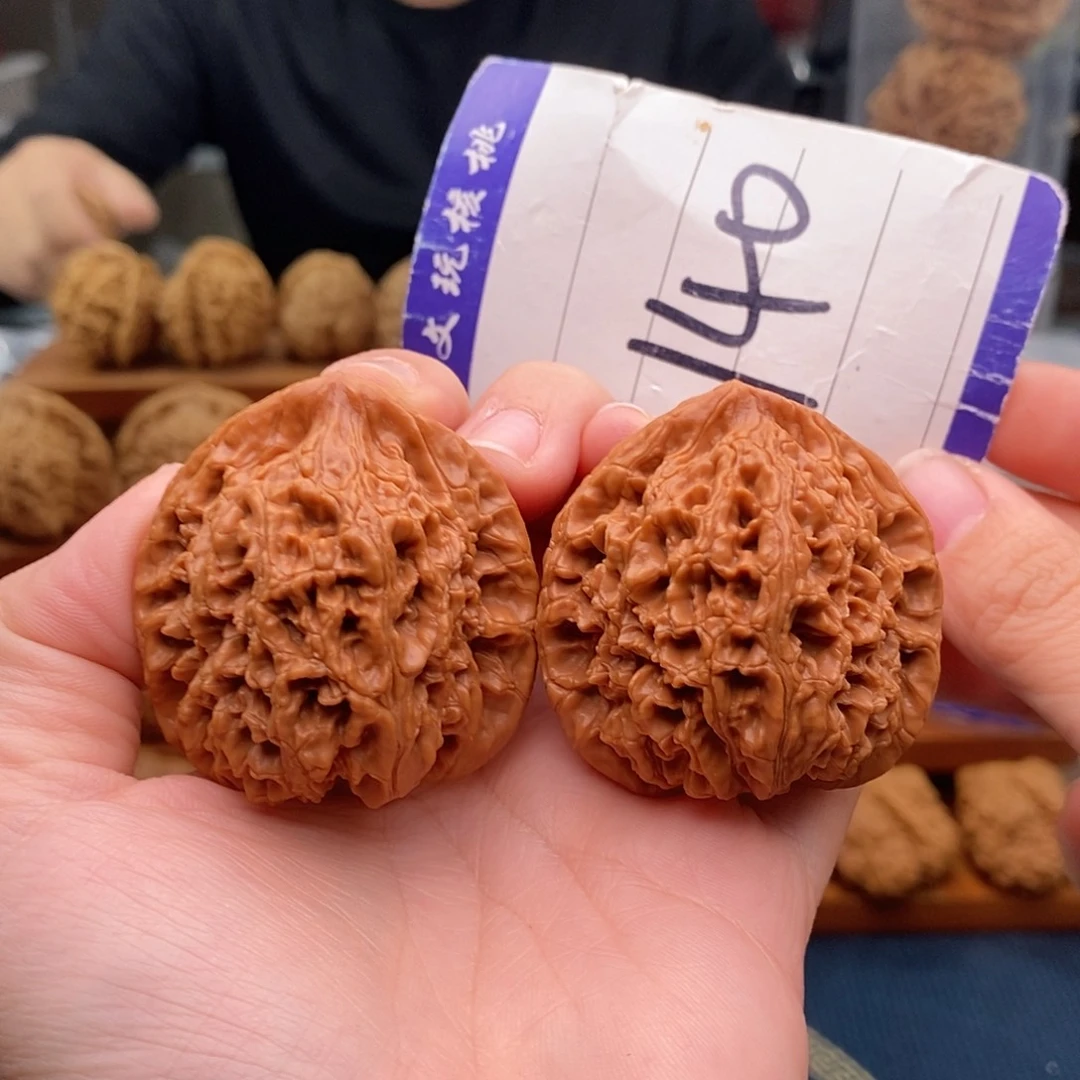 把件文玩核桃43水龙纹