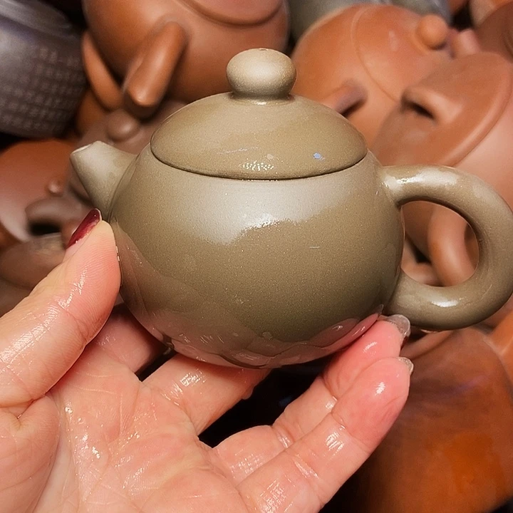 全手工制作宜兴紫砂茶壶