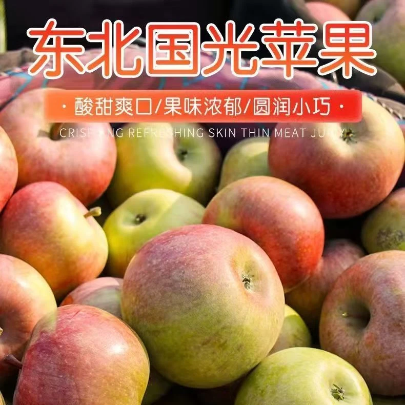 正宗东北小果国光苹果酸甜可口