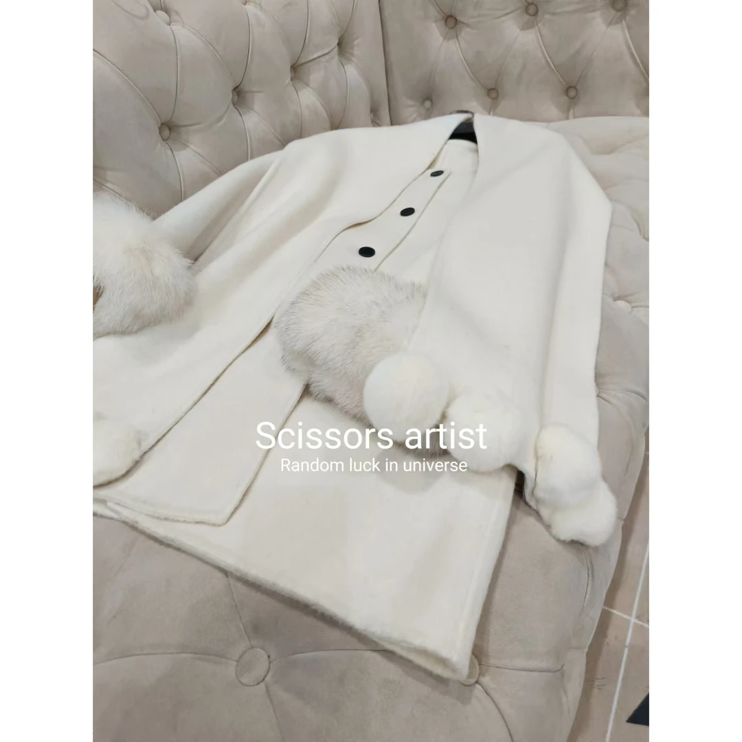 【Scissors artist】高端设计师走秀女装大衣2668