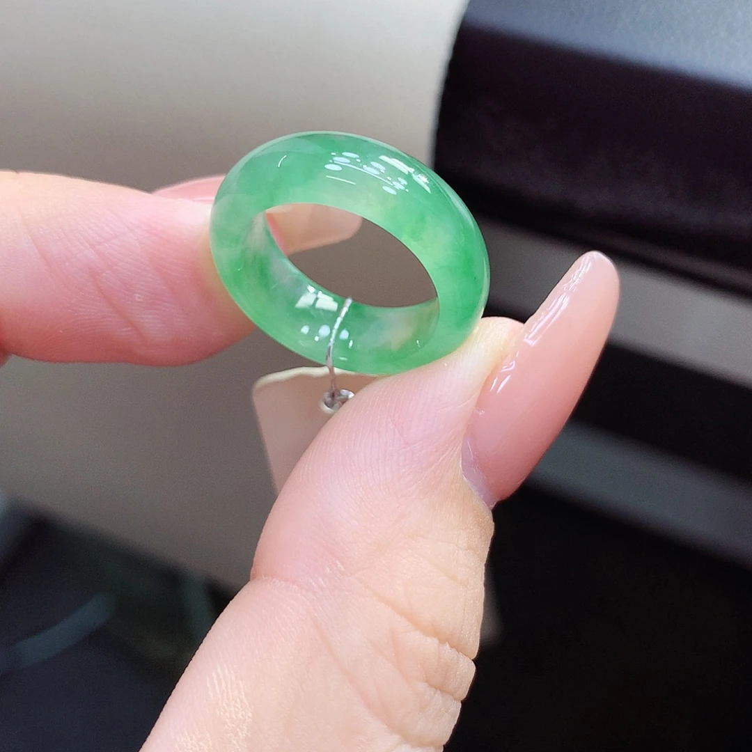 未镶嵌戒圈翡翠9号
