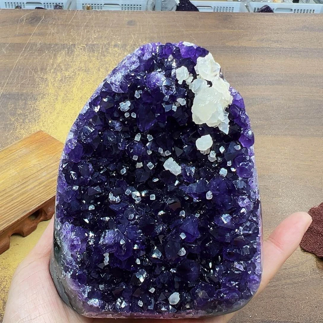 紫晶摆件未镶嵌晶体