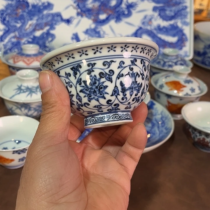 錡镇堂手工手绘杯