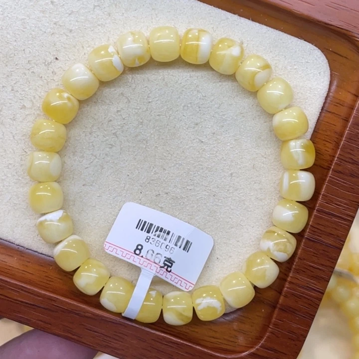 蜜蜡未镶嵌手链蜜蜡
