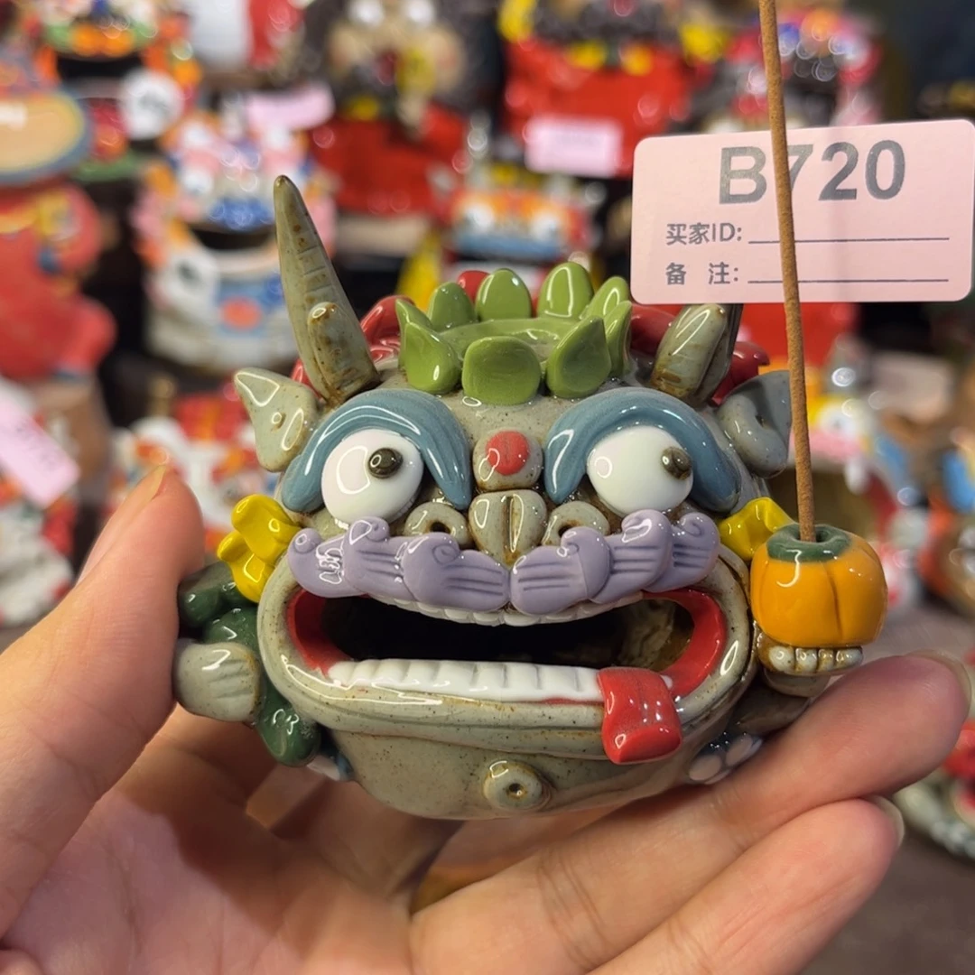泥塑纯手工茶宠摆件