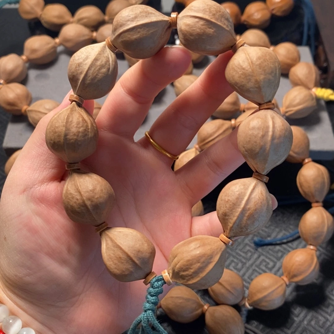 橄榄核手串/手链2025梅林铁三花橄榄核