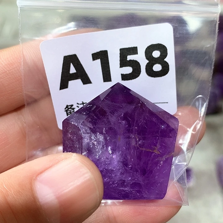 紫晶天然水晶手链A158未镶嵌