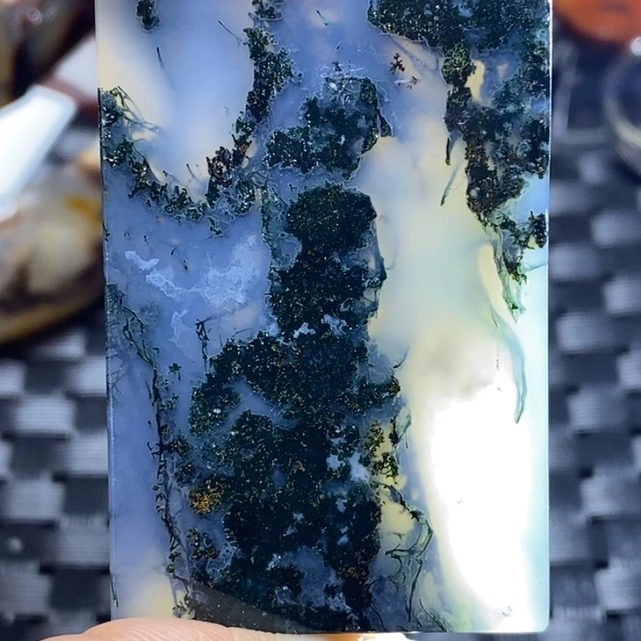 玛瑙/玉髓颈饰足银镀金镶嵌꧁****