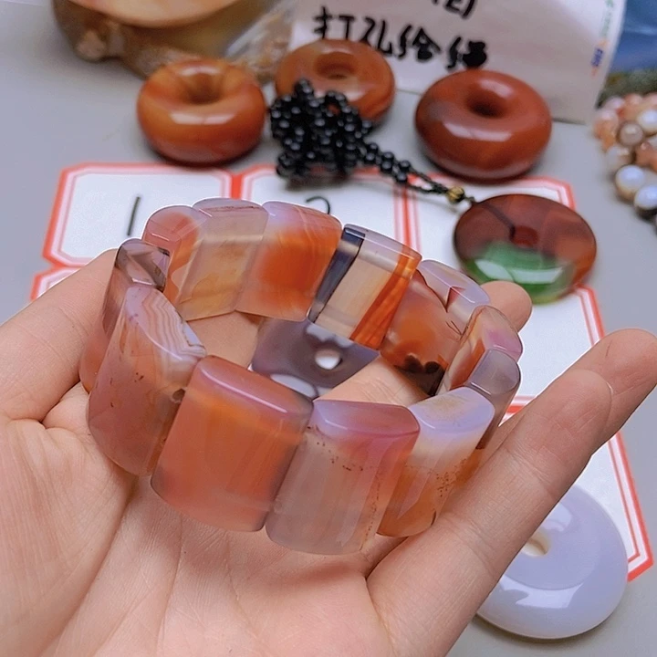【闪购商品】玛瑙/玉髓未镶嵌珠宝半成品嘻**哈