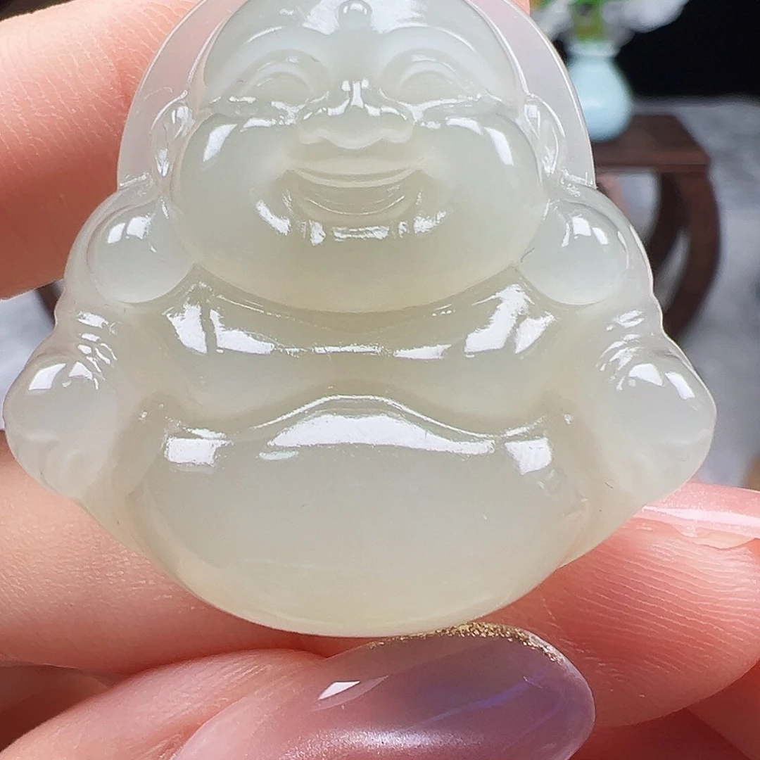 吊坠(赠链)未镶嵌和田玉l*草