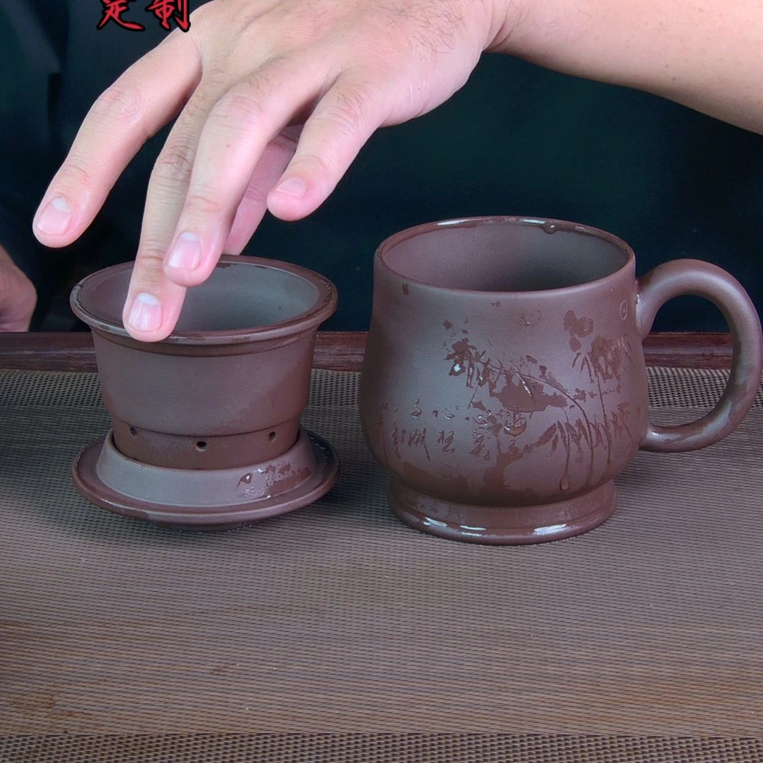 紫砂茶杯高档紫砂茶具套装