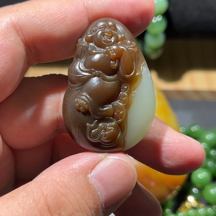 颈饰未镶嵌和田玉