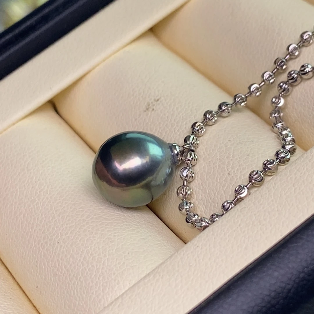 银S925镶嵌手绳海水珍珠