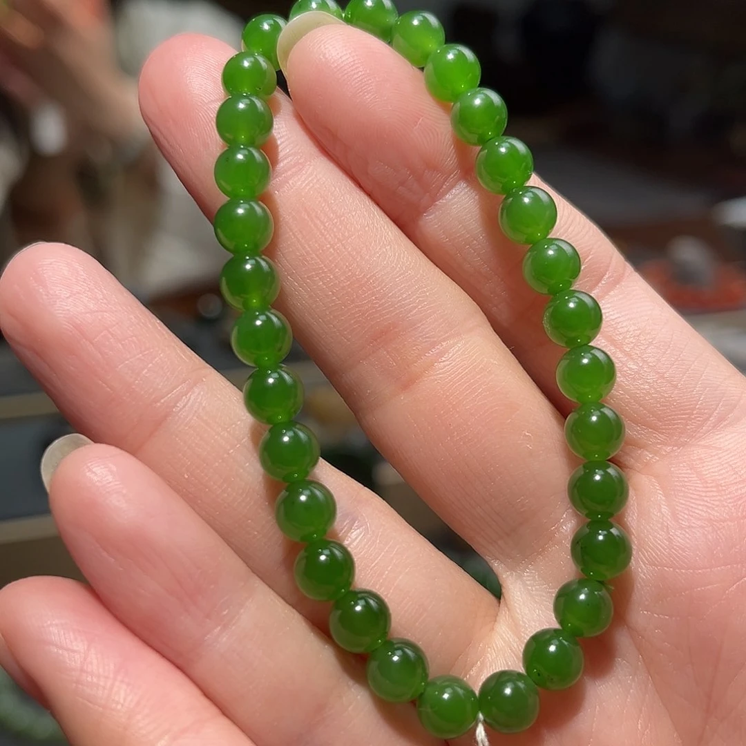 和田玉手链未镶嵌