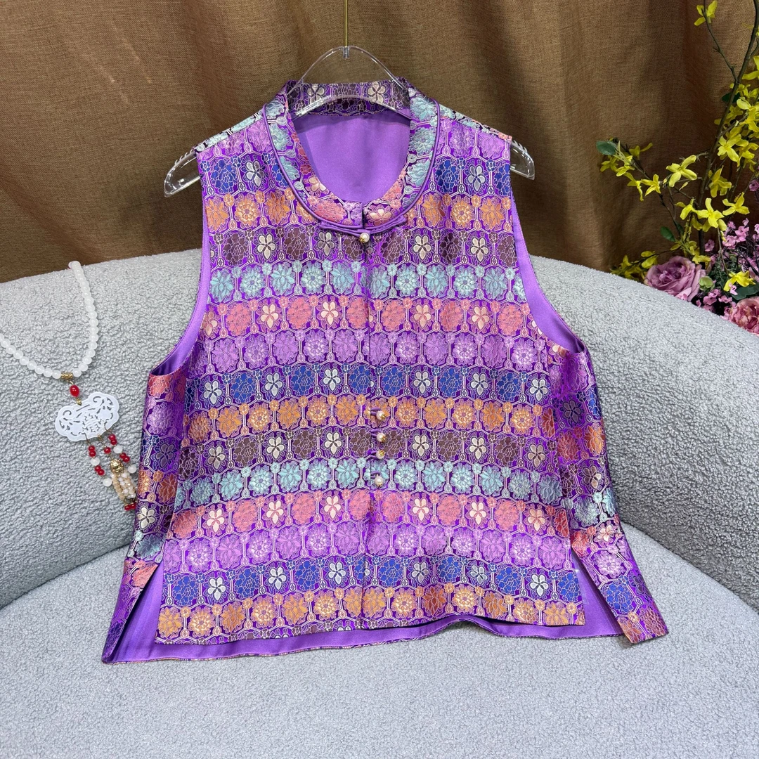 【SHANGLIU】新中式国风定制高级时尚百搭马甲新款HF-870104（21）