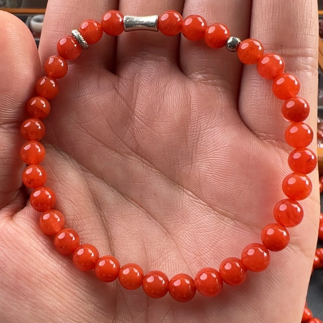 未镶嵌手串南红玛瑙