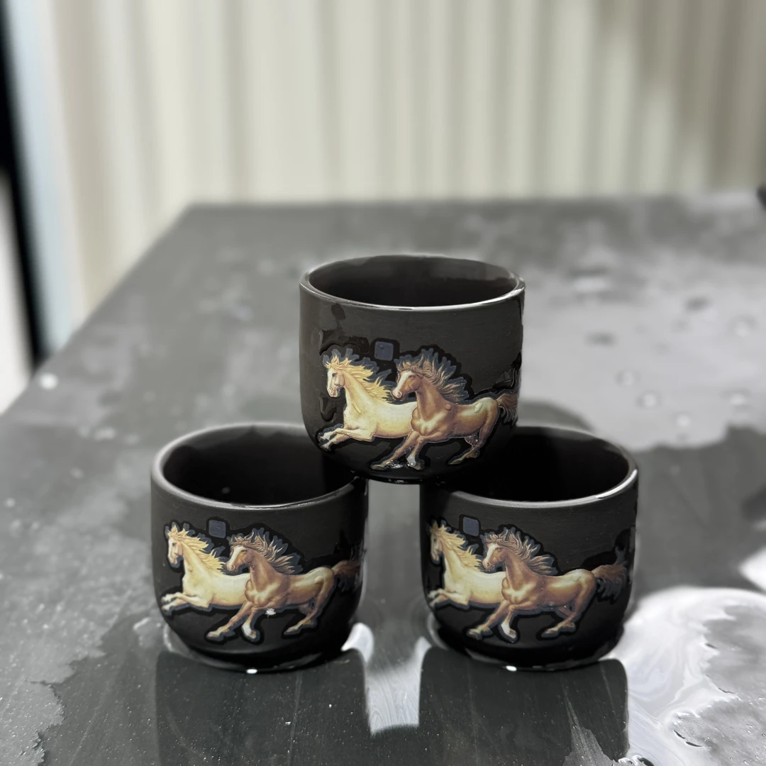 马到成功变色客杯三个