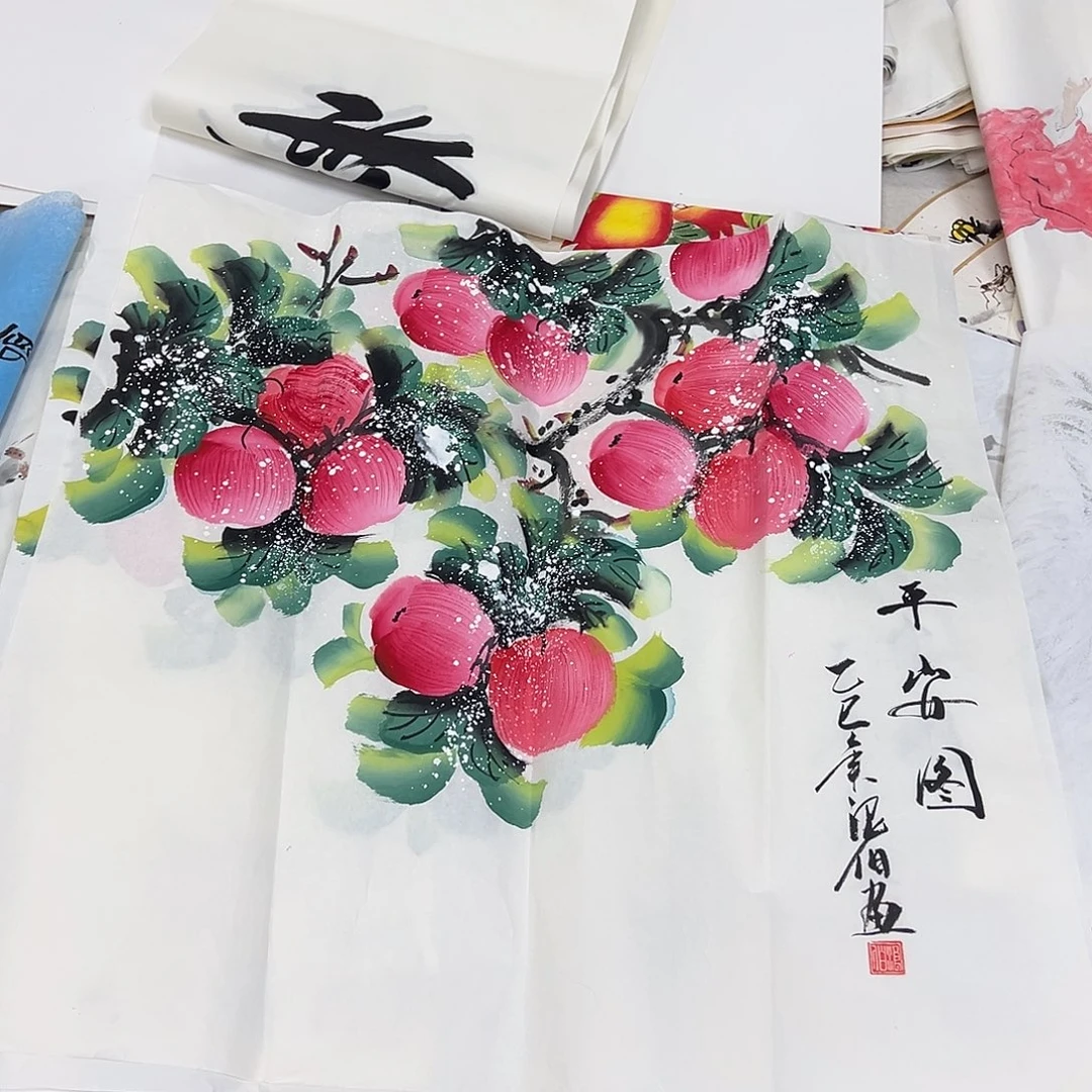 国画纯手绘国画作品欣赏