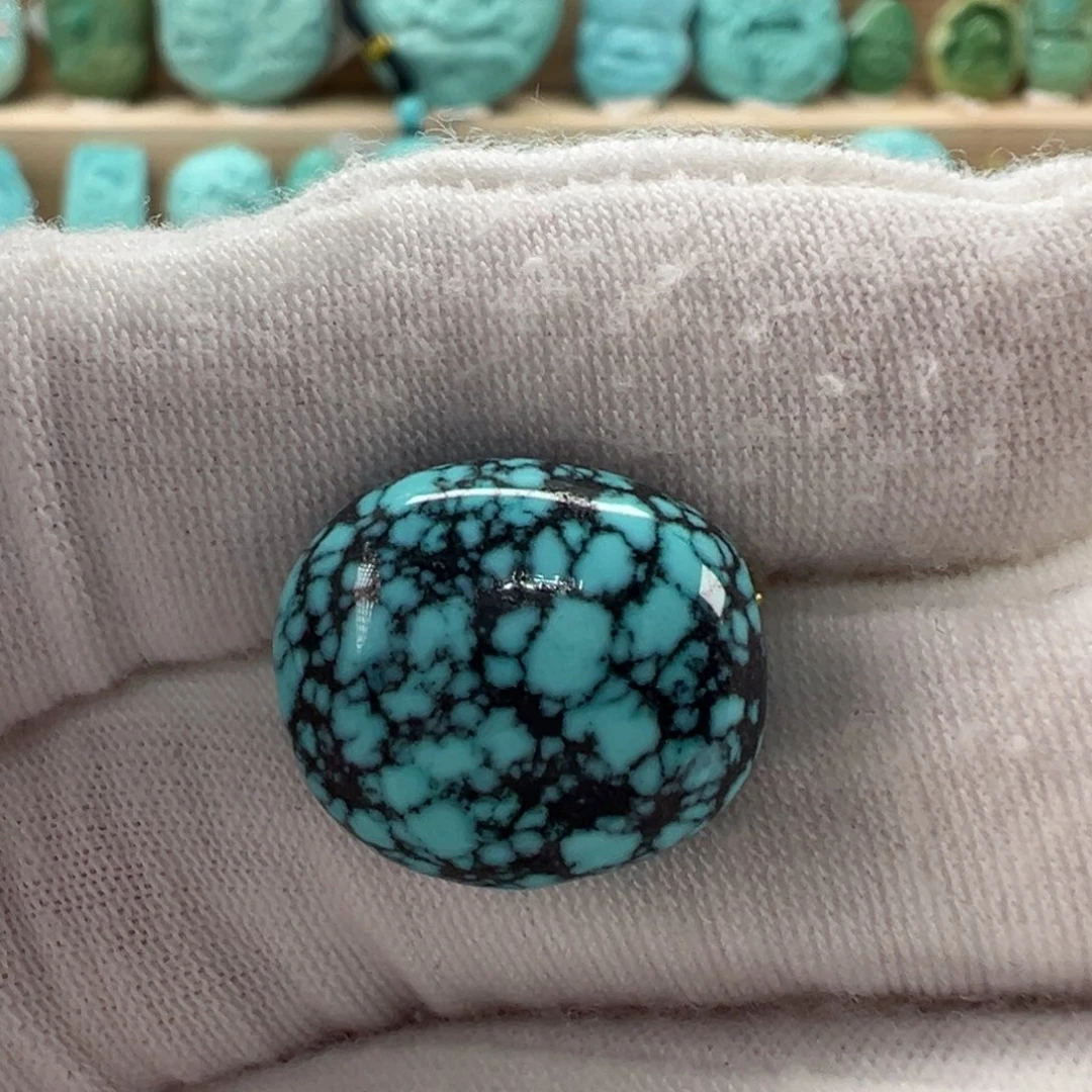 未镶嵌绿松石随形 14.5mm