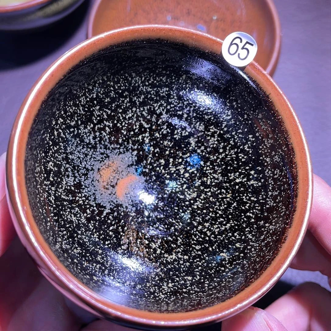 茶盏龙窑柴烧花月夜小禅定器型