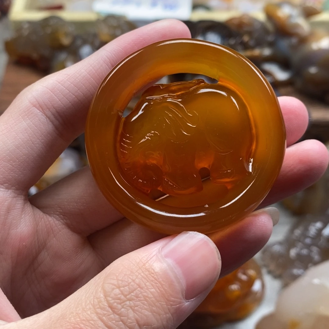 玛瑙/玉髓未镶嵌颈饰