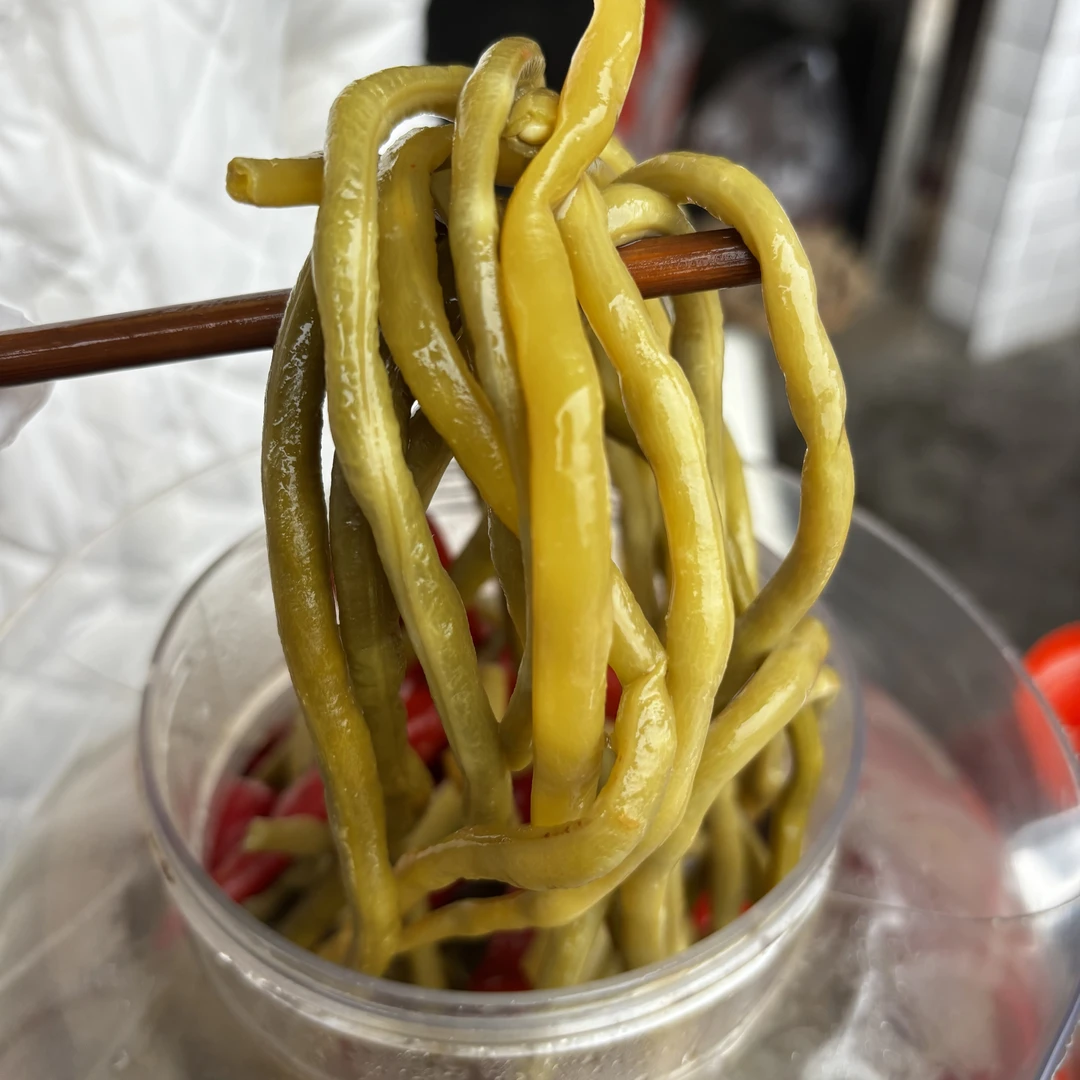 酸豆角条正宗贵州风味腌制泡菜开胃下饭菜