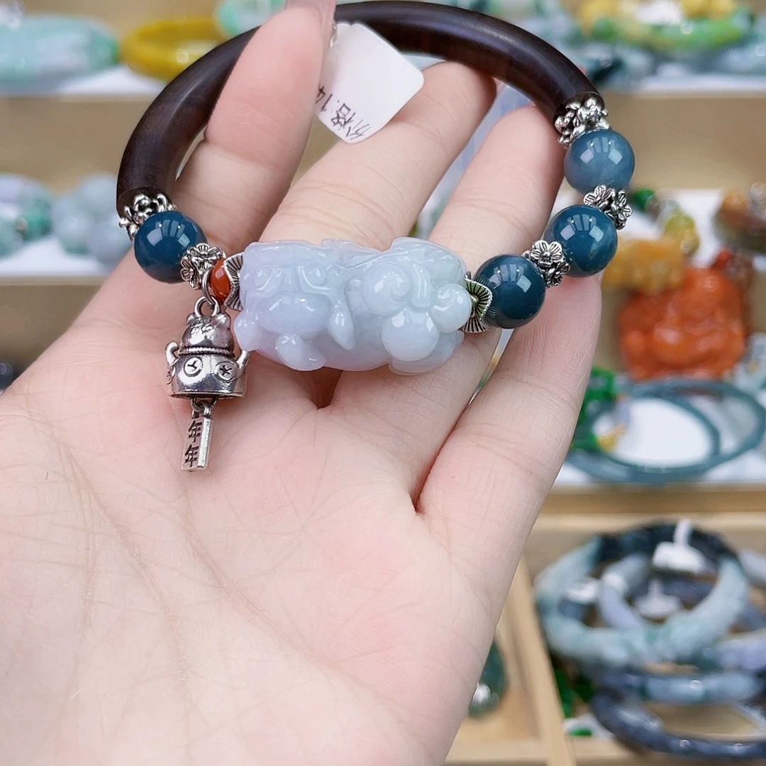 翡翠未镶嵌手链手链