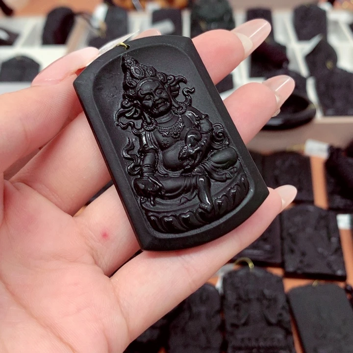 天然缅料a货钢琴黑特色题材挂件