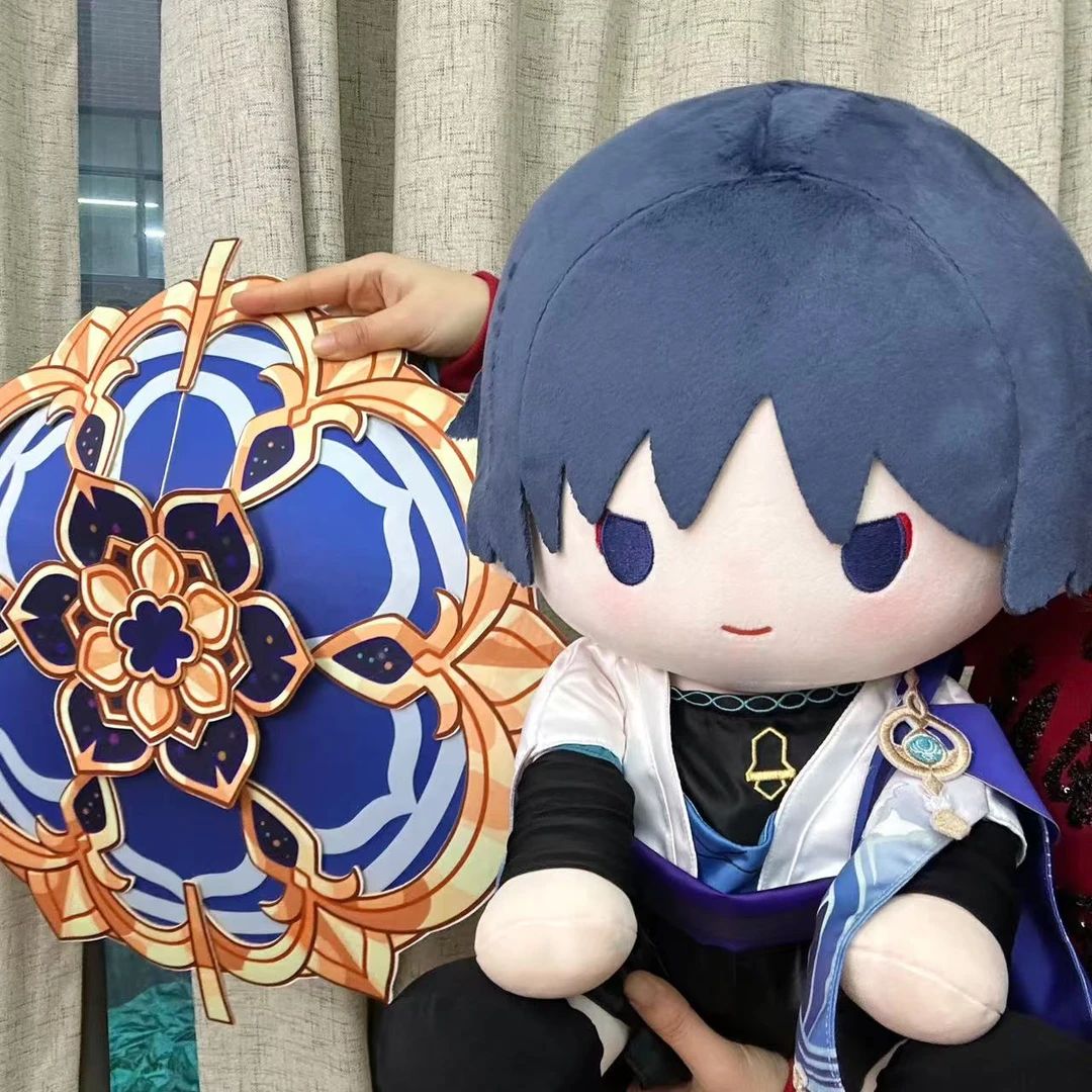【NINA酱全款现货】流浪者豆豆眼坐姿棉花娃娃40cm