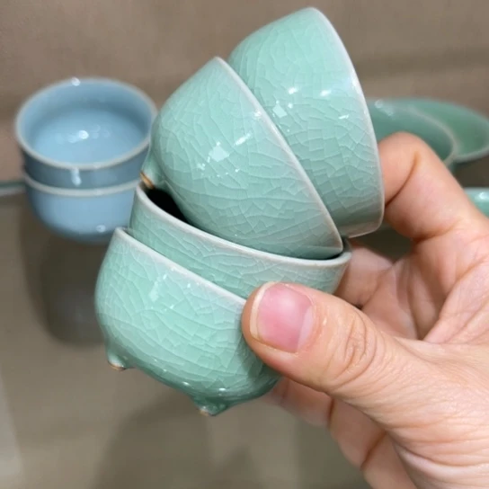 瓷片大宋名窑汝瓷茶具
