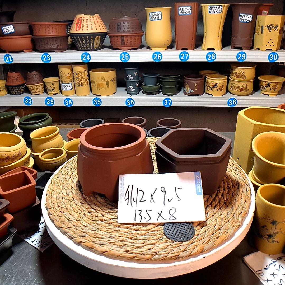 宜兴紫砂紫砂花盆花盆