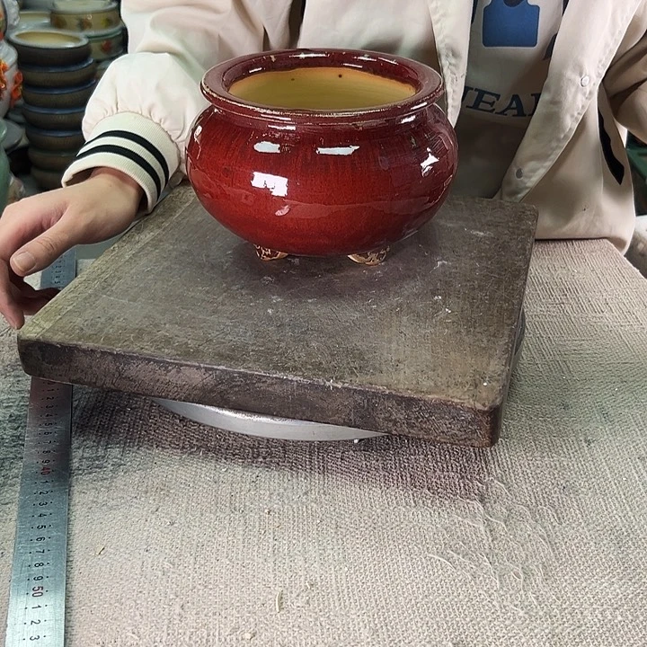 泳坤堂石湾花盆陶瓷