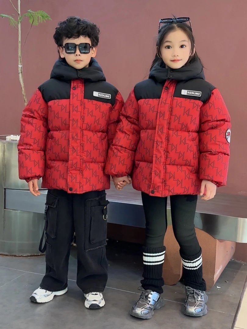 男女童冬装棉服新款中大童棉袄儿童装加厚爆款棉衣夹棉外套15款