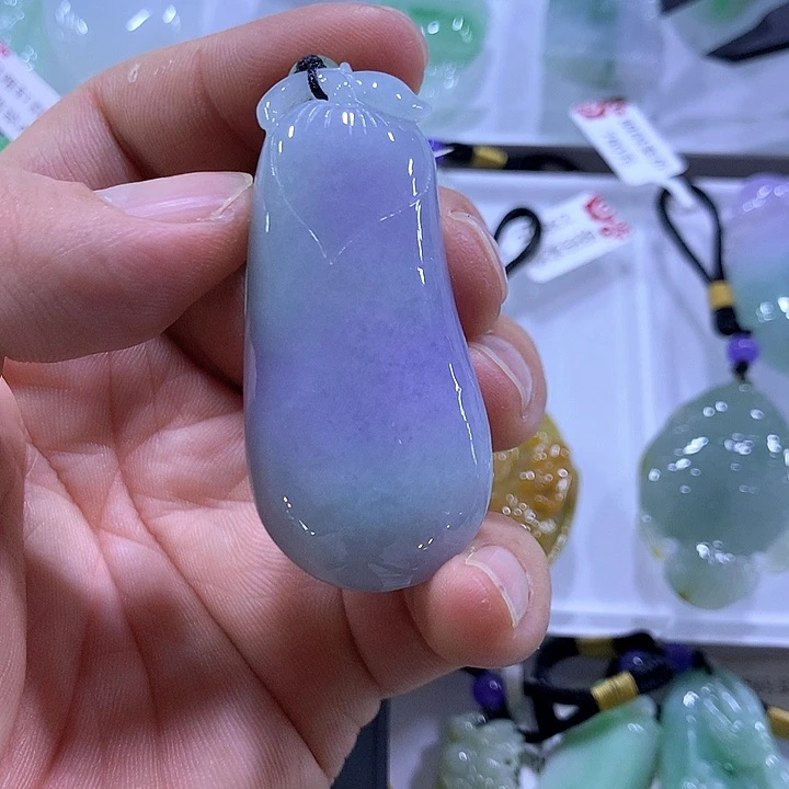 翡翠未镶嵌颈饰天然翡翠A货吊坠