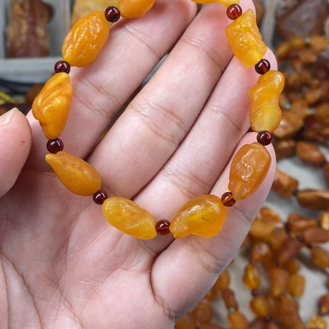 琥珀未镶嵌珠宝奇石