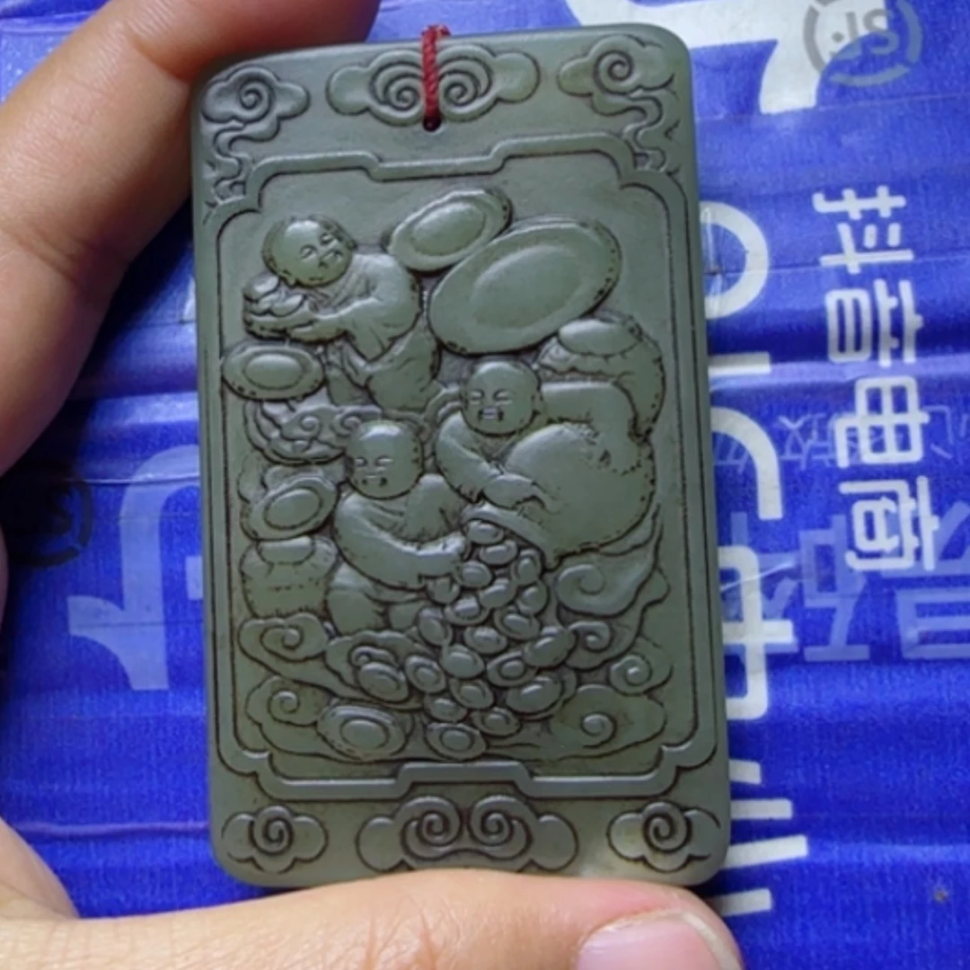 【闪购商品】和田玉挂件未镶嵌a****j