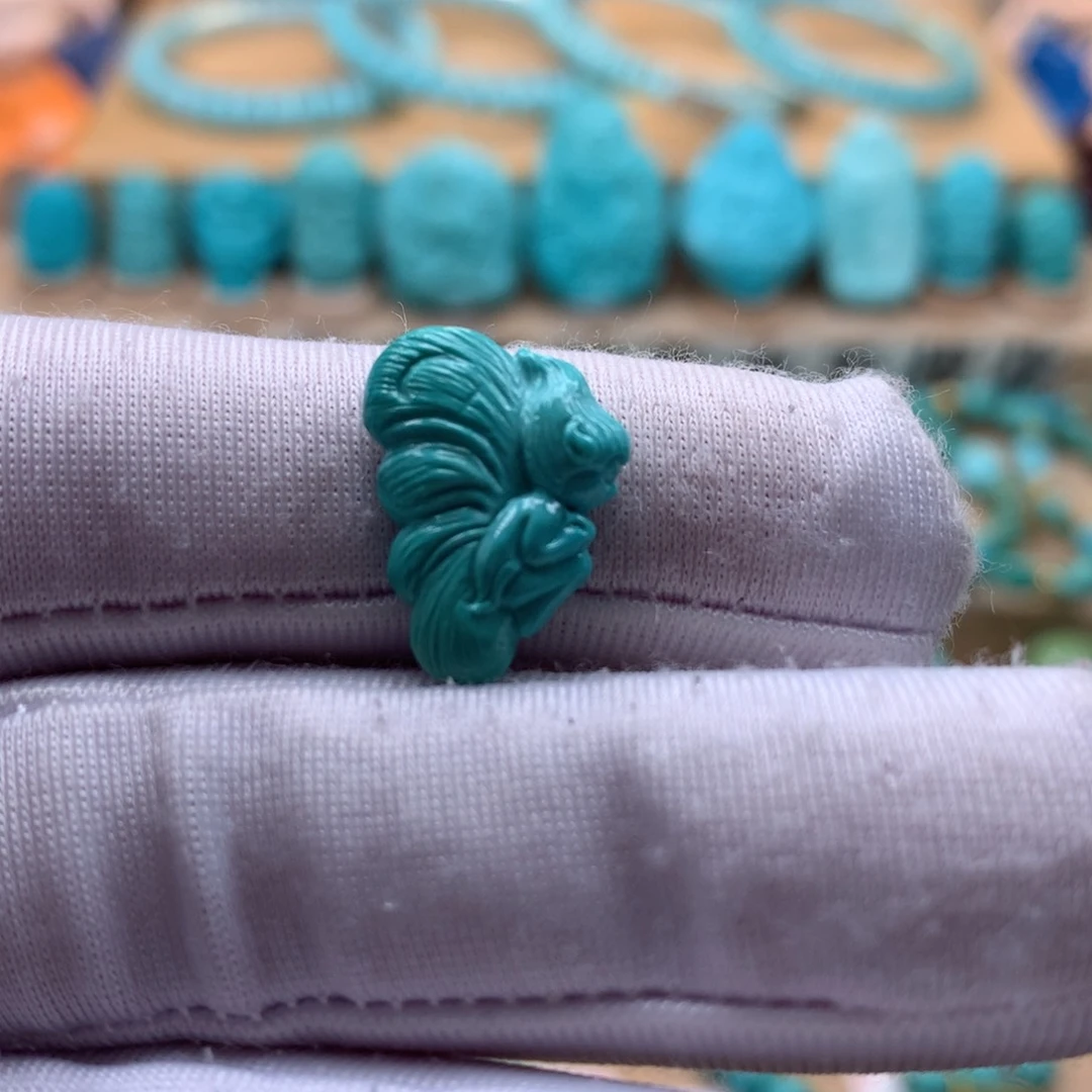 绿松石珠宝奇石未镶嵌