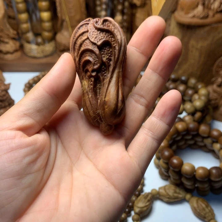 檀香木其他老山檀香白菜瑕疵