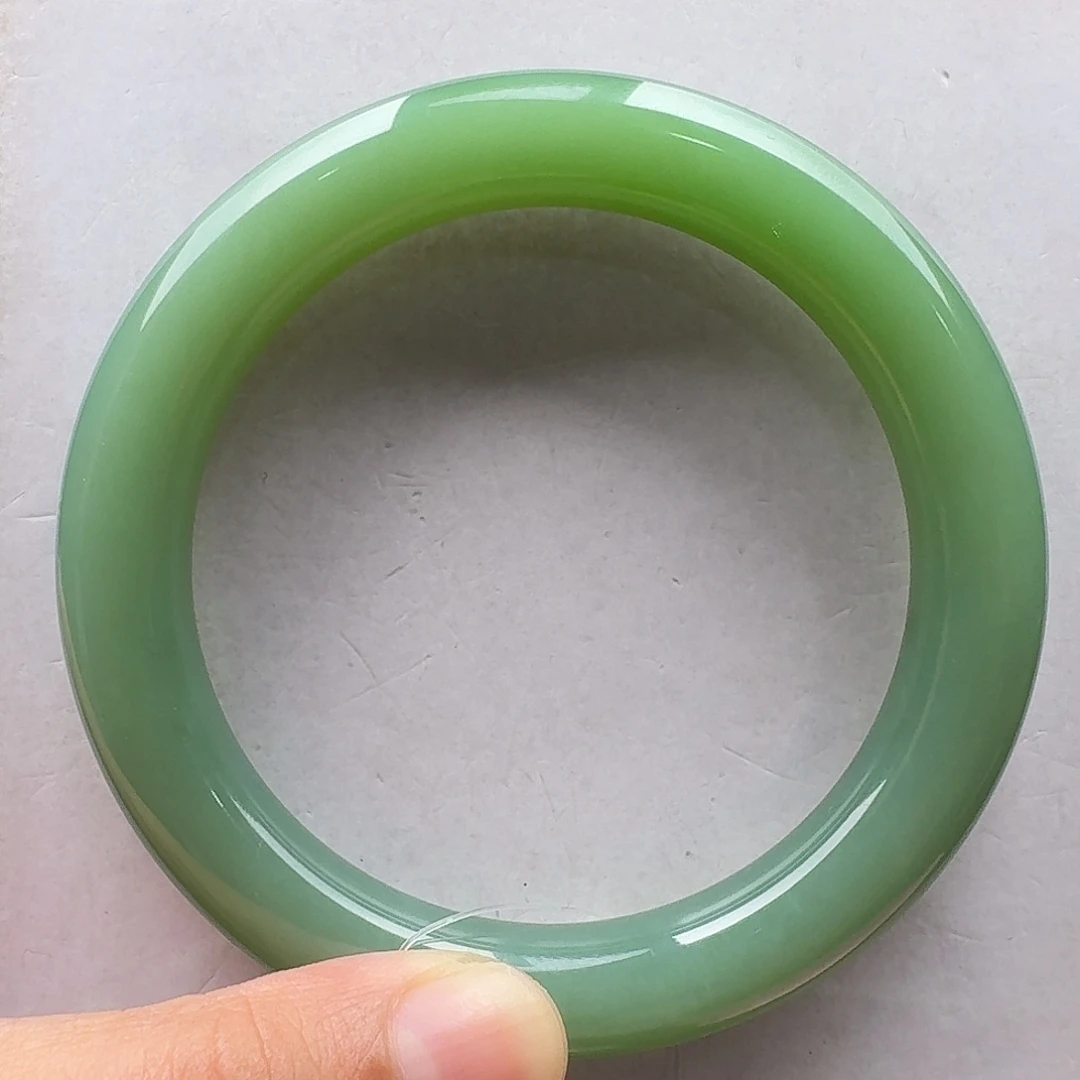 未镶嵌手镯和田玉55.3