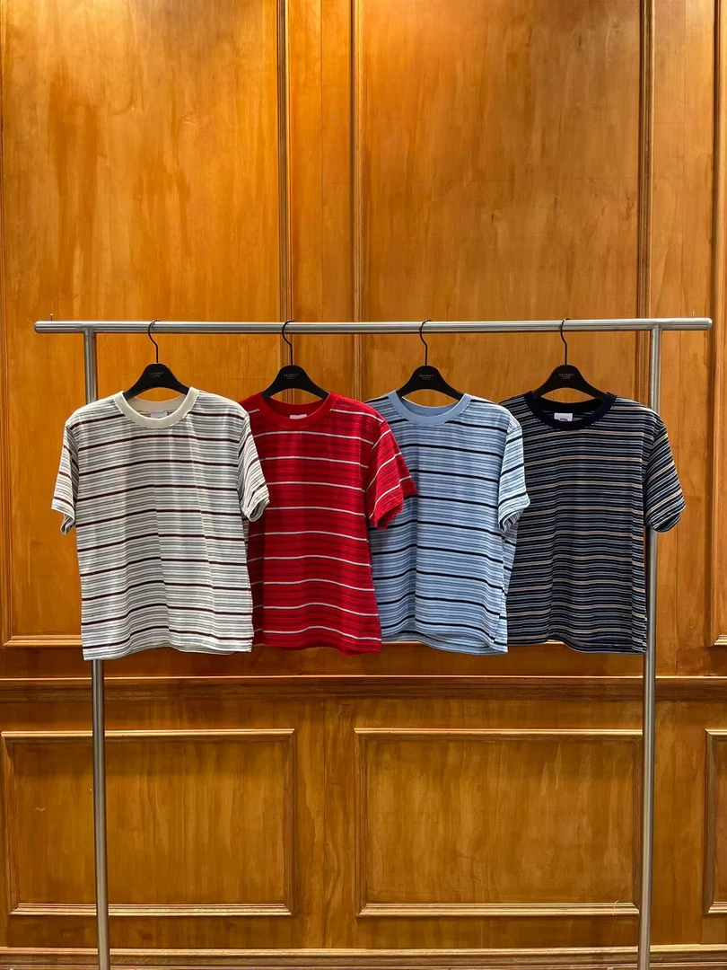 【韩国东大门代购】~N0退~特 公鸡家条纹t