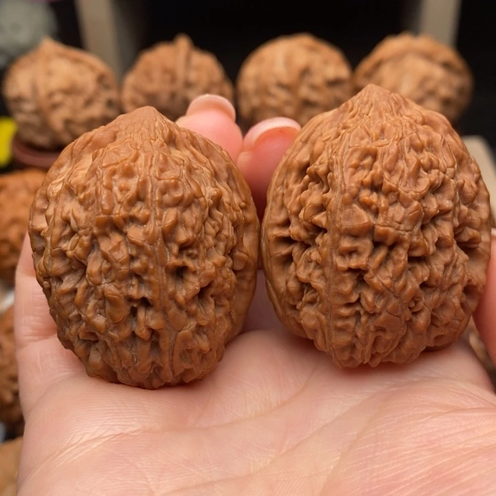 文玩核桃把件37全品大蒜头