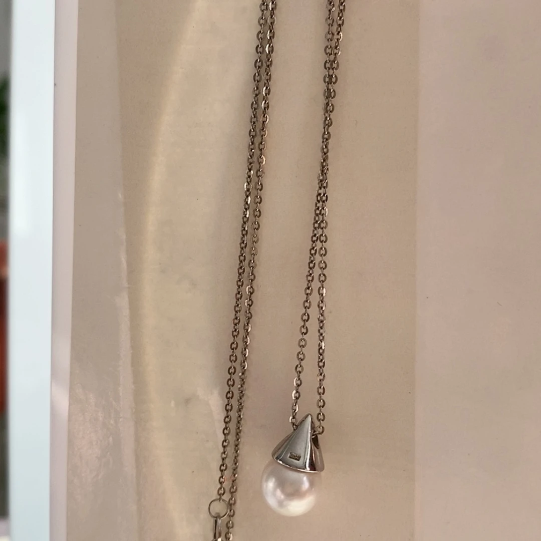 【闪购商品】淡水珍珠颈饰银S925镶嵌