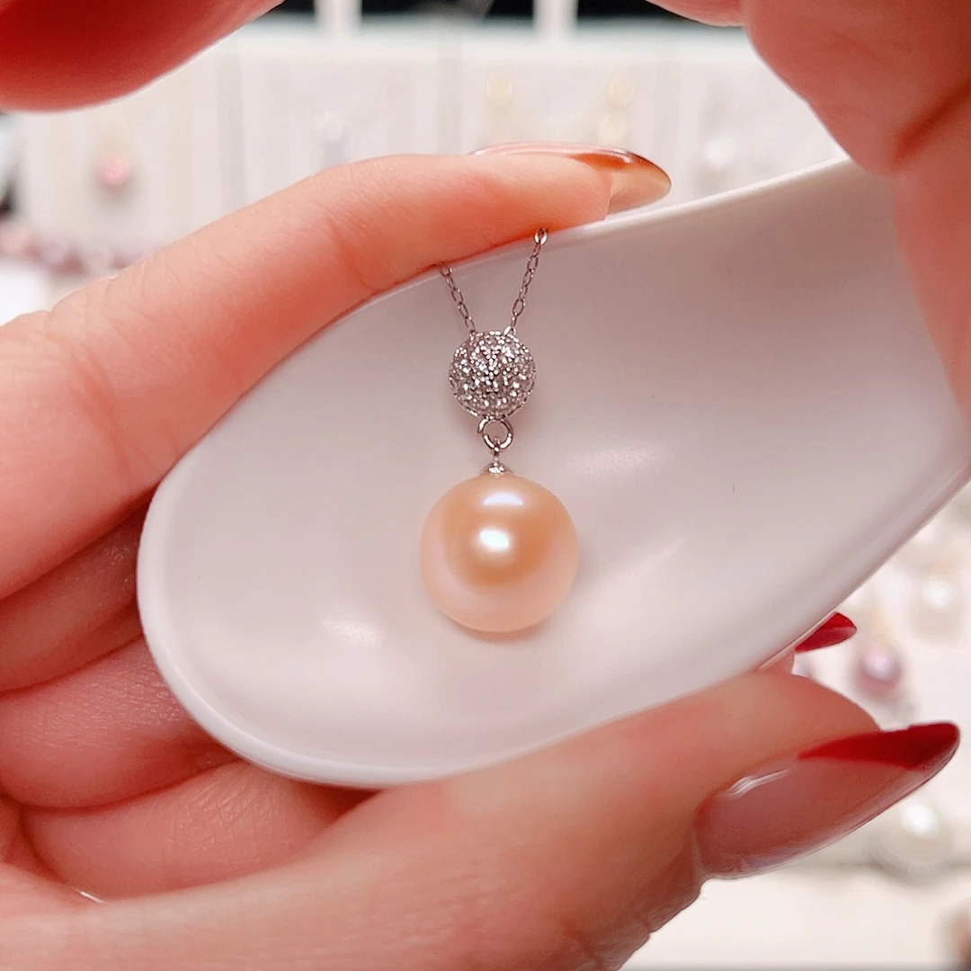 合金吊坠(赠链)淡水珍珠