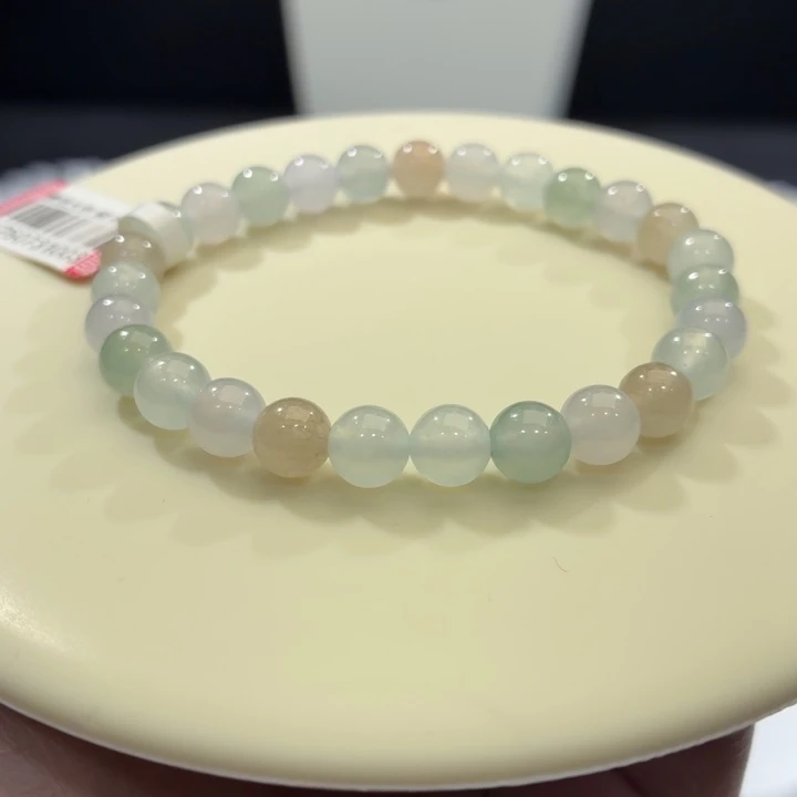 未镶嵌手链翡翠卡6.8