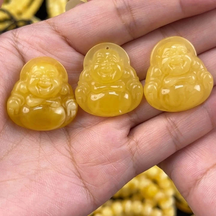 未镶嵌琥珀裸石琥珀，多样性发其一