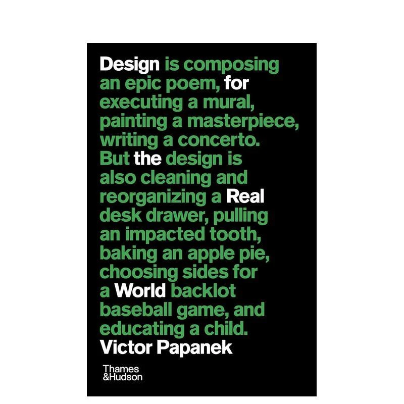 现实世界的设计 Design for the Real World 原版英文平面设计