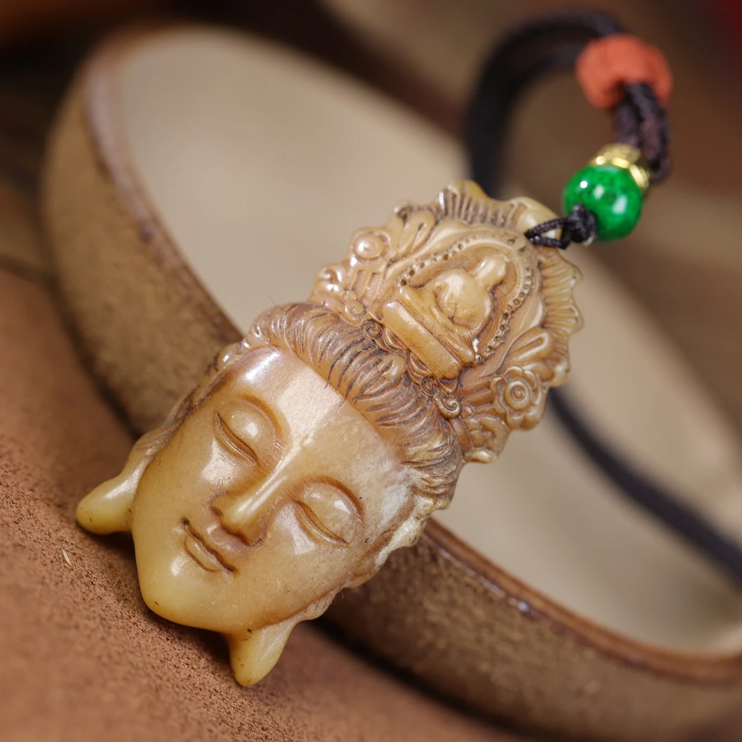 藏传骆驼骨项链手工编制挂绳锁骨链回流骨ｈ2-07