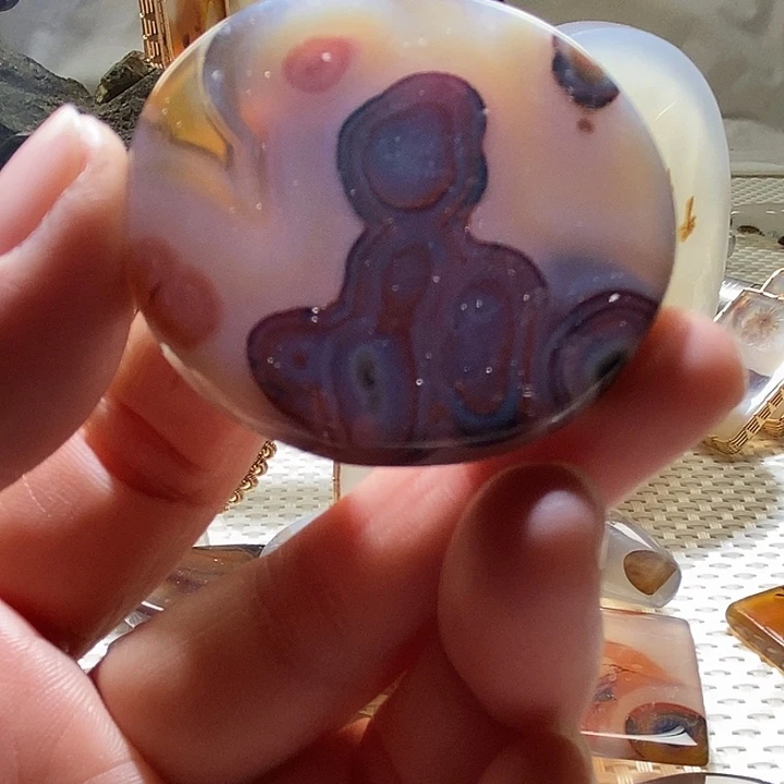 玛瑙/玉髓未镶嵌颈饰